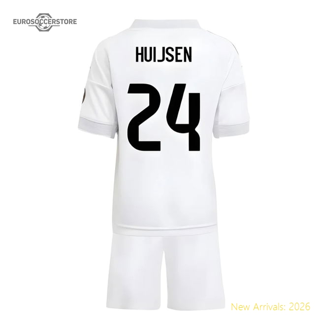 Real Laliga Santander Huijsen Home Elite Jersey Advanced Textile