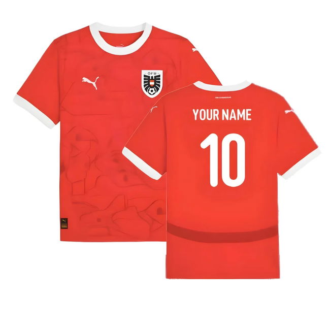 Austria 2024-2025 Home Shirt - (Unisex