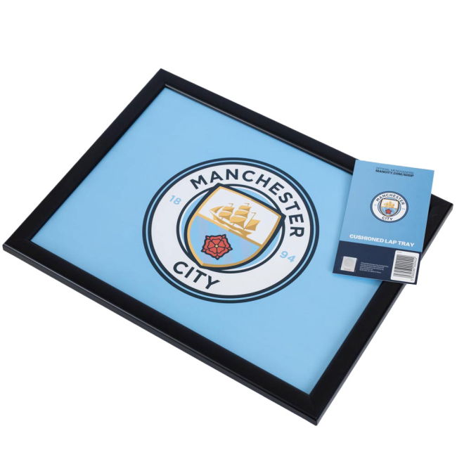 Adult Manchester City FC Cushioned Lap Tray