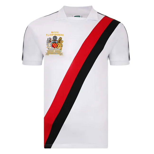 1976 Man City Soccer Jerseys modern Away Football Shirt