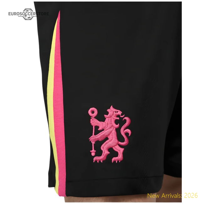 Official 2024-2025 Chelsea Third Shorts (black) - Premium Quality