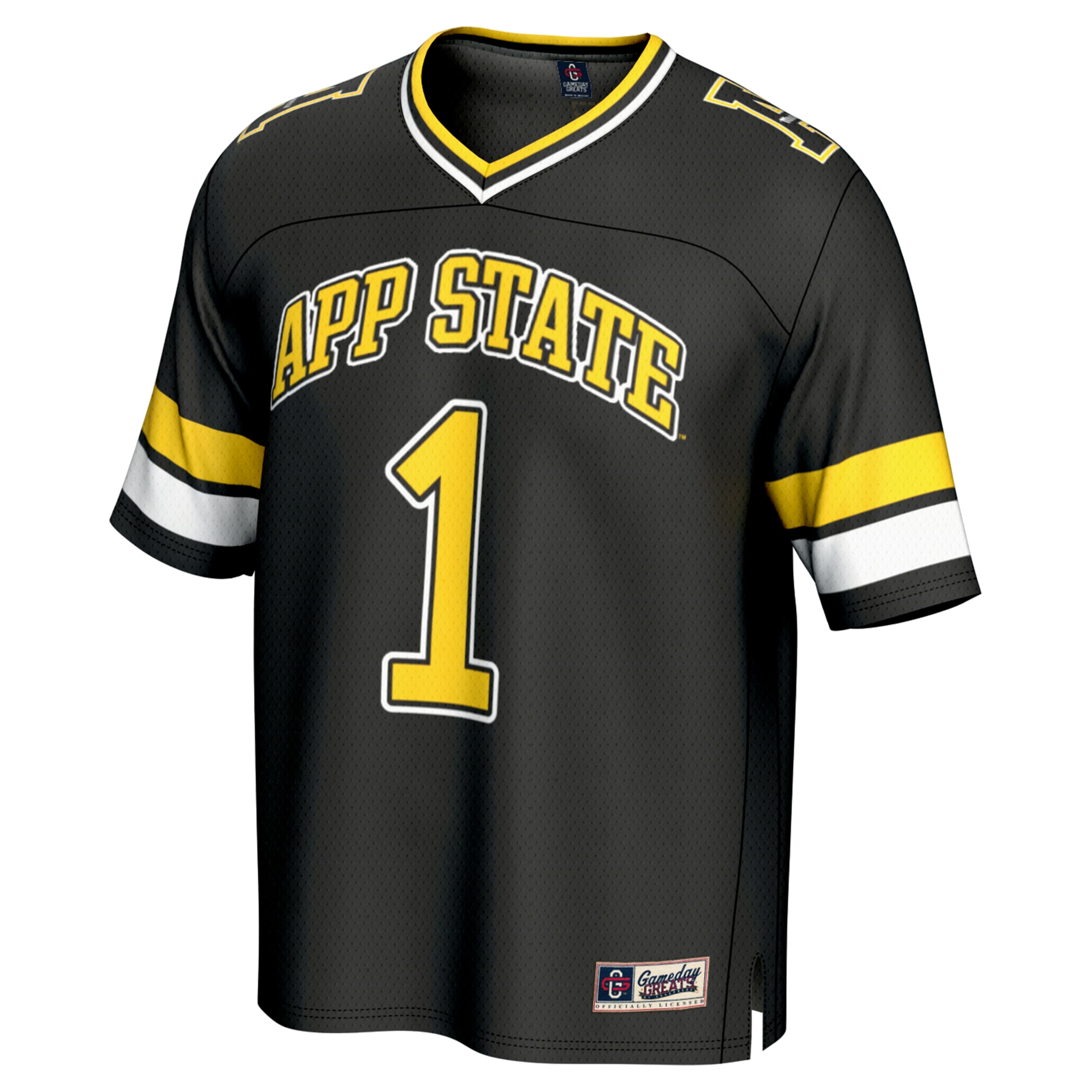 [Youth] Appalachian State Mountaineers #1 Football Jersey - Black | Stadium Series 26/27 Season