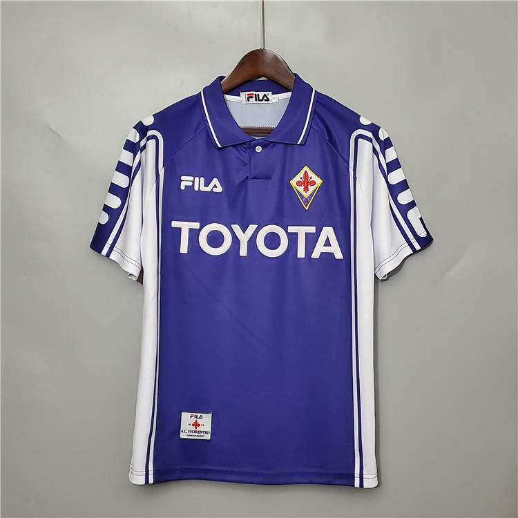 19992000 Fiorentina Home Retro Shirt - Official Replica 3929