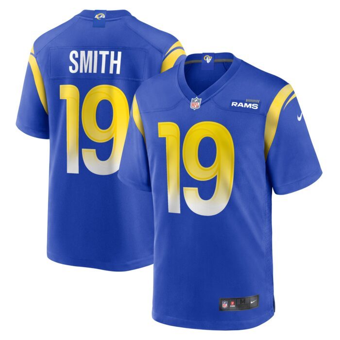 None Men's LA Rams Pro-Level Authentic Jersey Game Day Wear