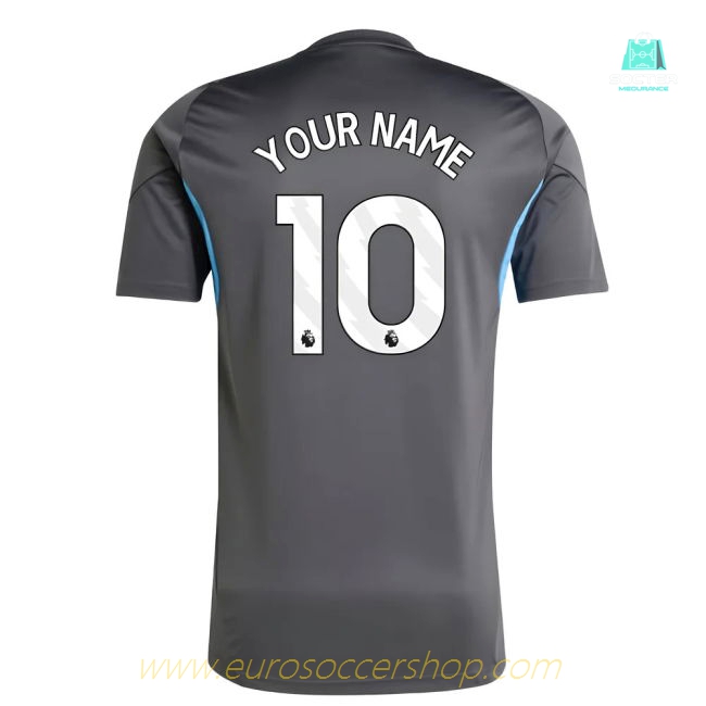 2025-2026 Newcastle Training Shirt (Grey) (Your Name)