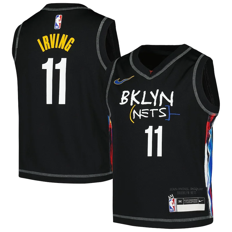 High-Quality Kyrie Irving BKN NBA Jersey - Black - Value Pack