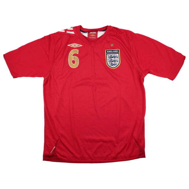 Cost-effective England 2006-08 Away Shirt (L) Terry #6 (Excellent) Discount Campaign