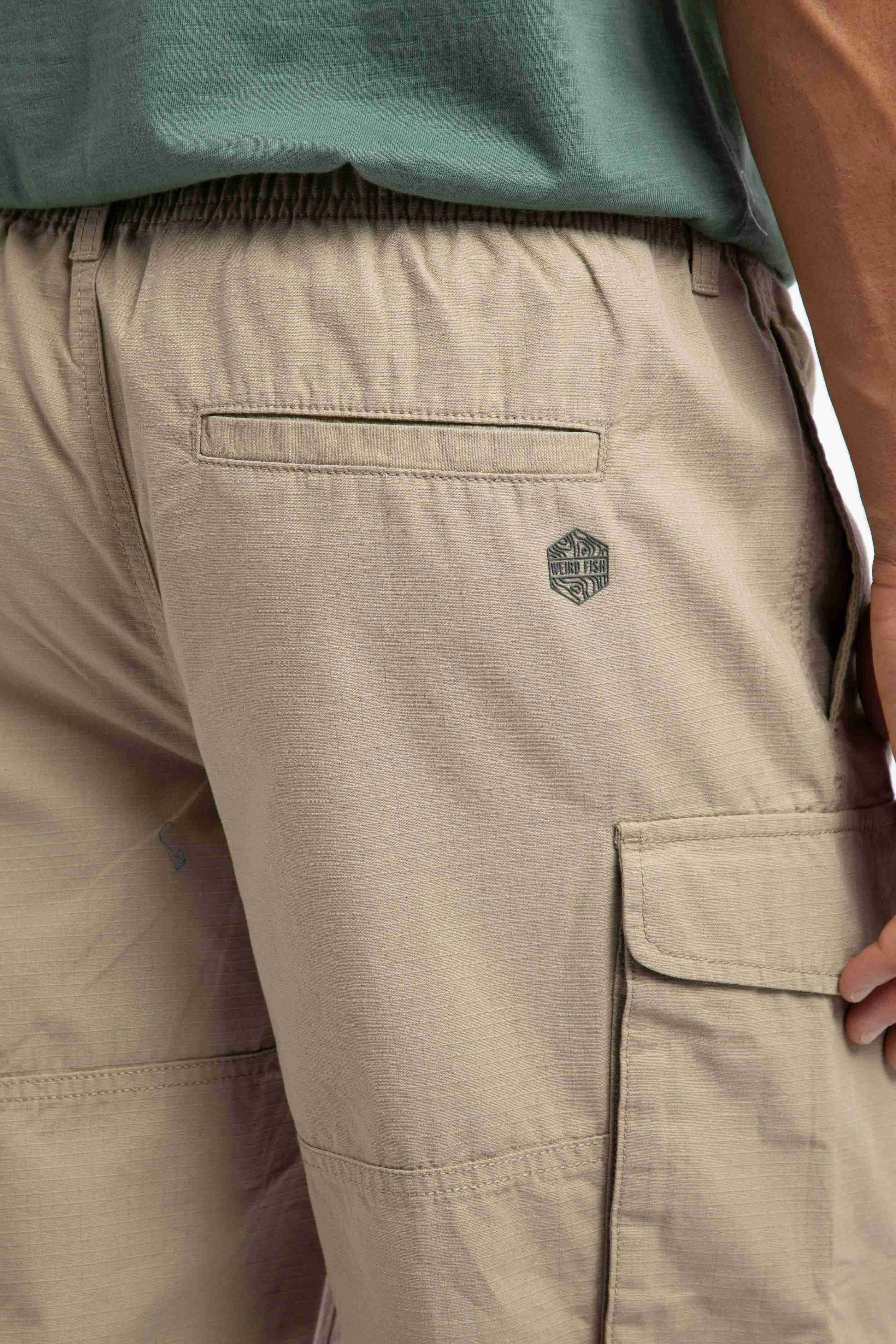 Summersville 3/4 Length Ripstop Cargo Shorts Flint Stone