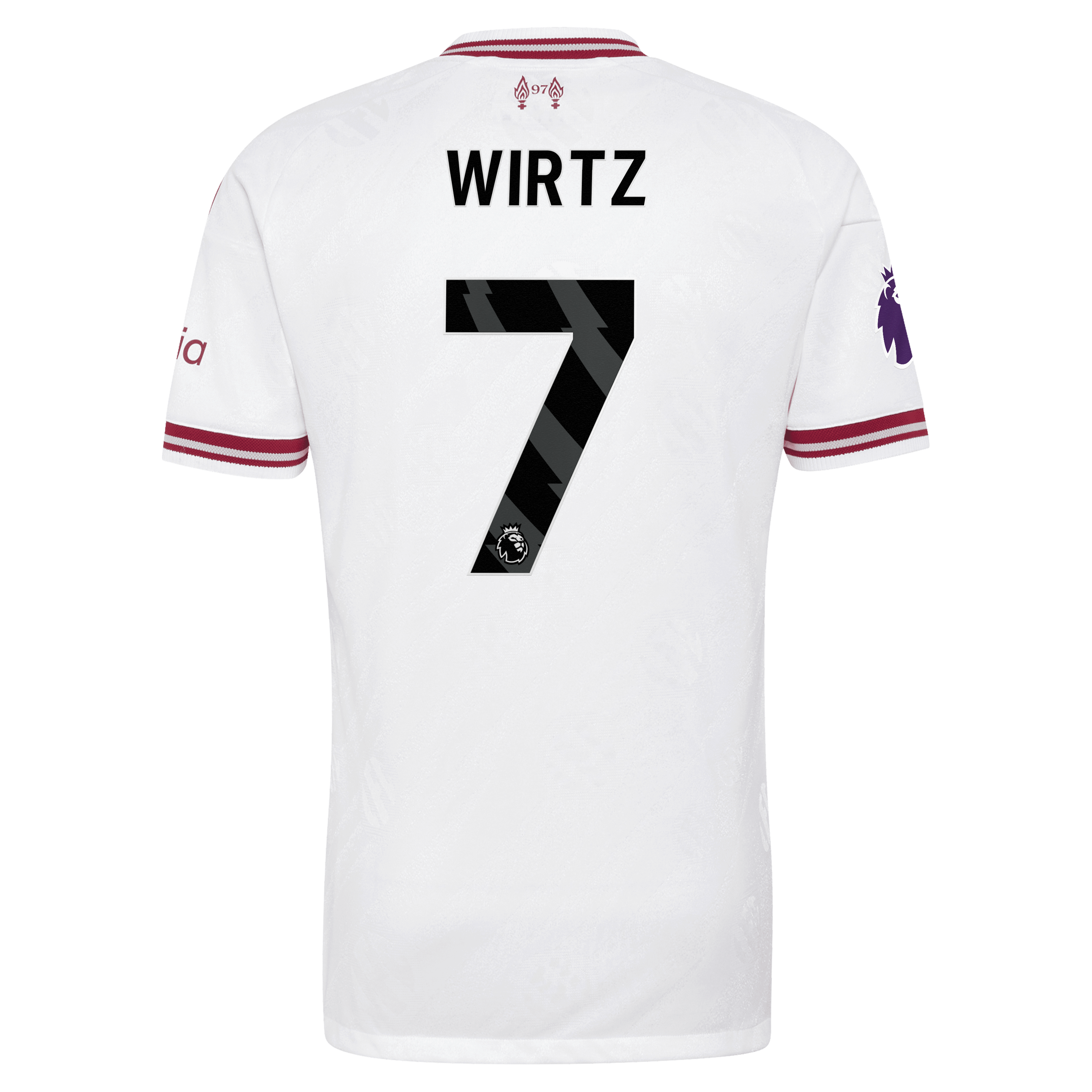 [SD] Florian Wirtz Liverpool 2026/27 Away On-Field Authentic Jersey - White