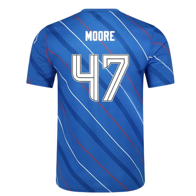 Rangers 2025-2026 Home Home Lapis Blue - Official Match Quality