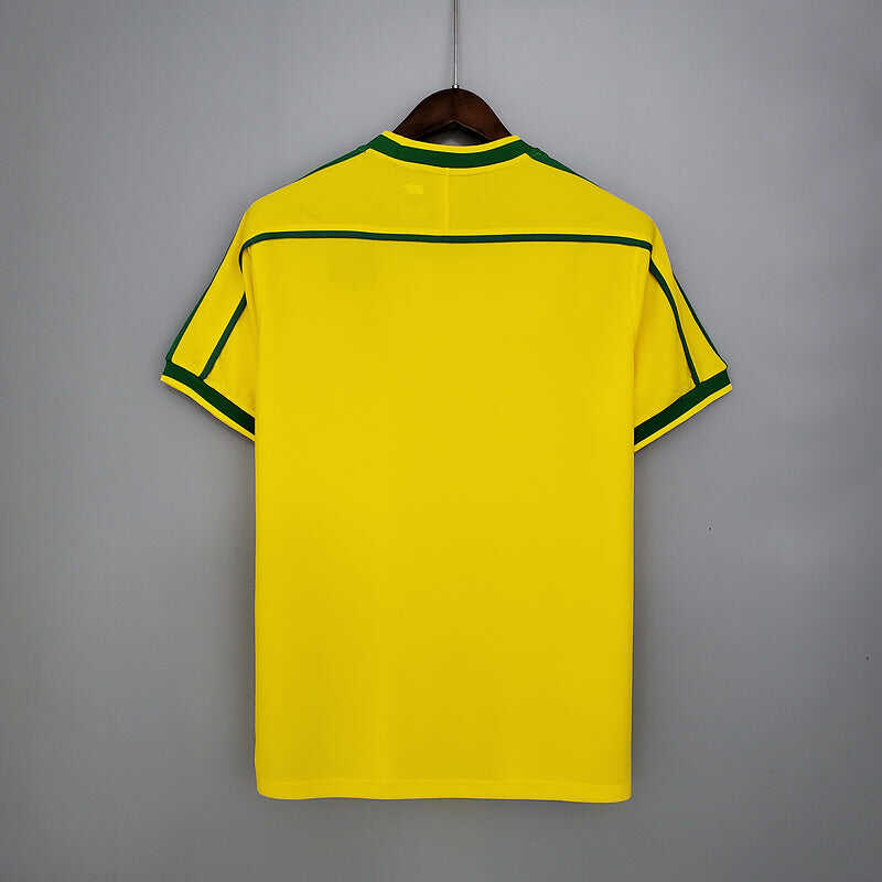 Cheap 1998 Brazil Home retro kit
