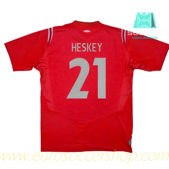England NT Away Shirt (Heskey 21)
