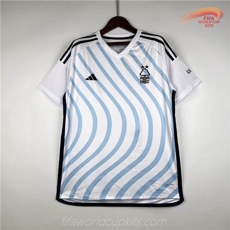 Nottingham Forest Soccer Uniform 23-24 Visiting