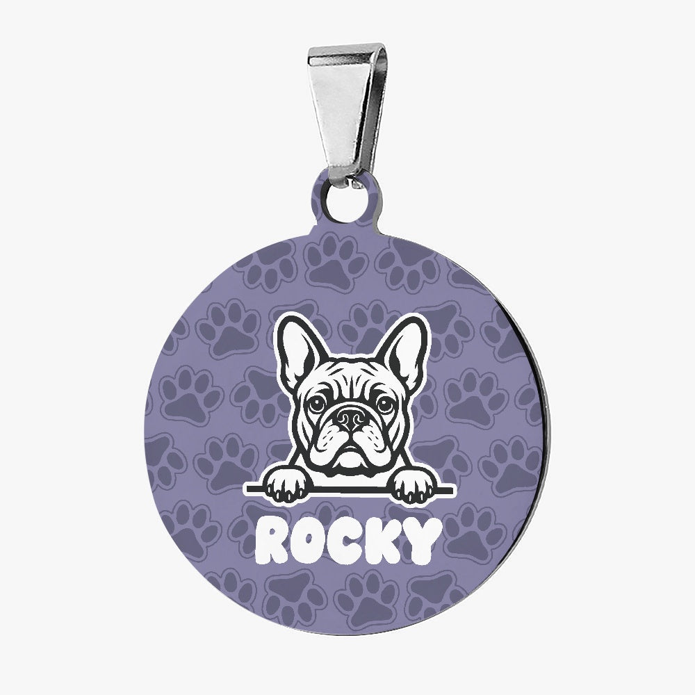 My Mum - Comfortable Custom Double-sided French Bulldog Tag Outdoor Use