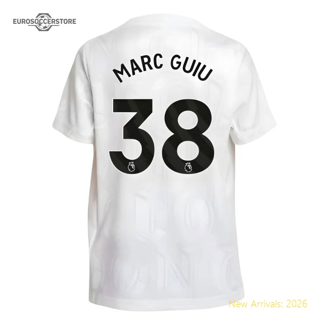 Chelsea Kids Child-friendly Marc Guiu Jersey 2025-2026 Stretchy
