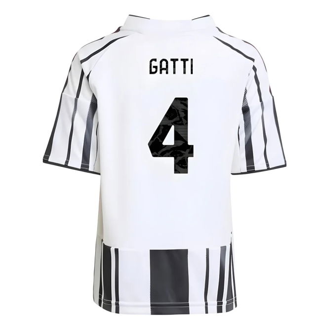 2025-2026 Juventus Home Football Shirt (Gatti 4) | Breathable