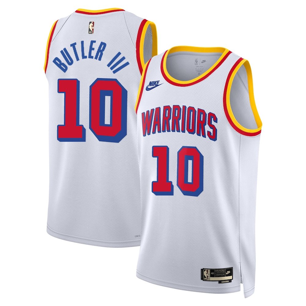Performance Jersey Golden State Warriors Jimmy Butler10 - White