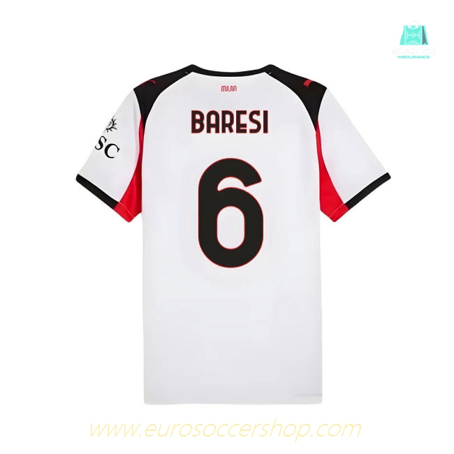 2025-2026 AC Milan Away Shirt (Baresi 6)