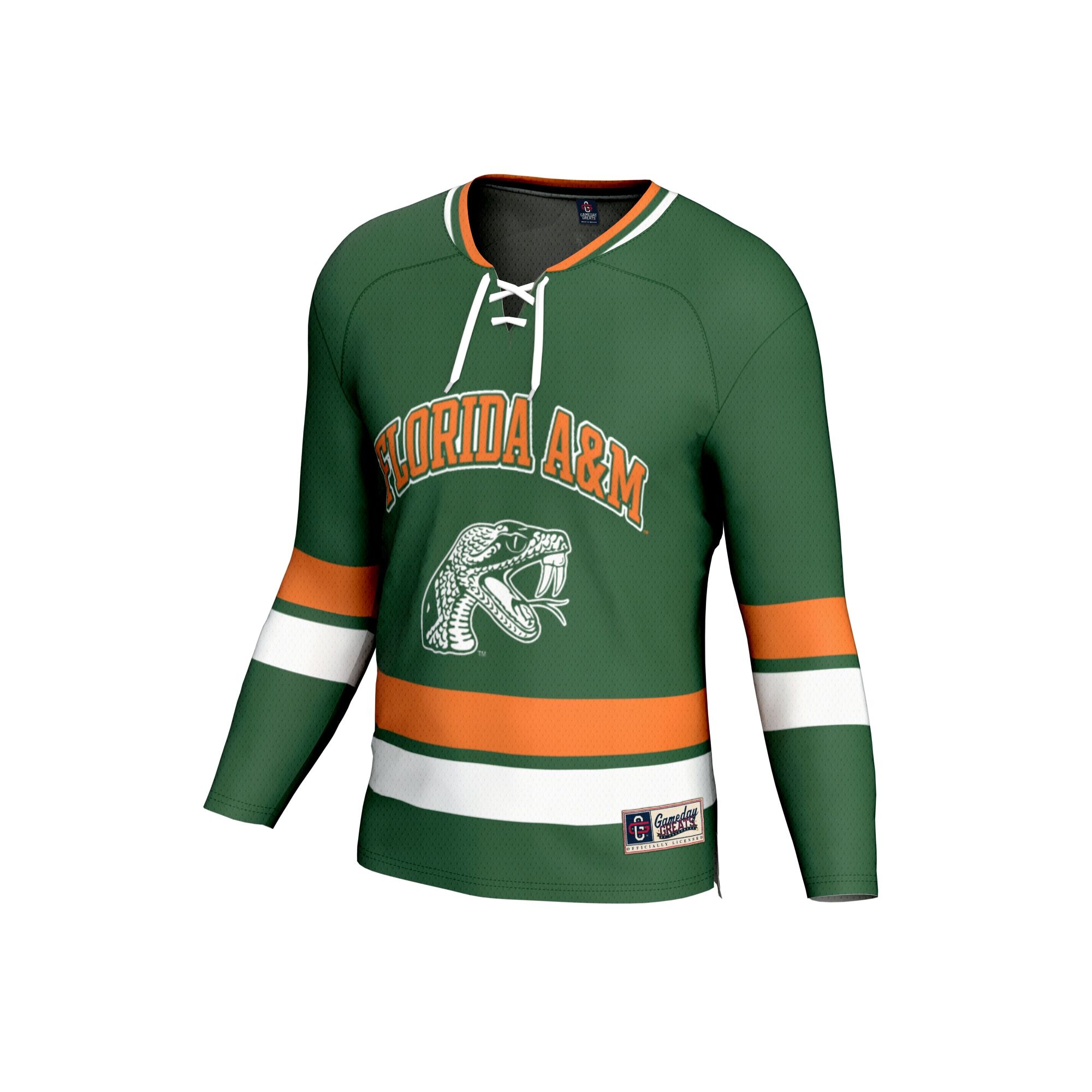 [NJP] Florida A&M Rattlers GameDay Greats Unisex Spirit Hockey Jersey - Green