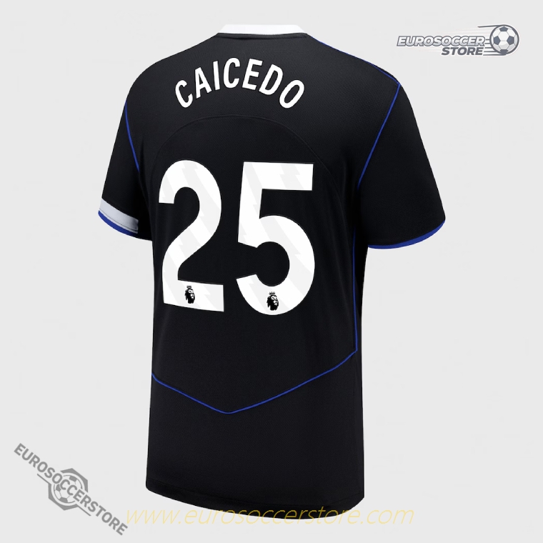 Chelsea 25-26 Season Third Version CAICEDO #25 Jersey