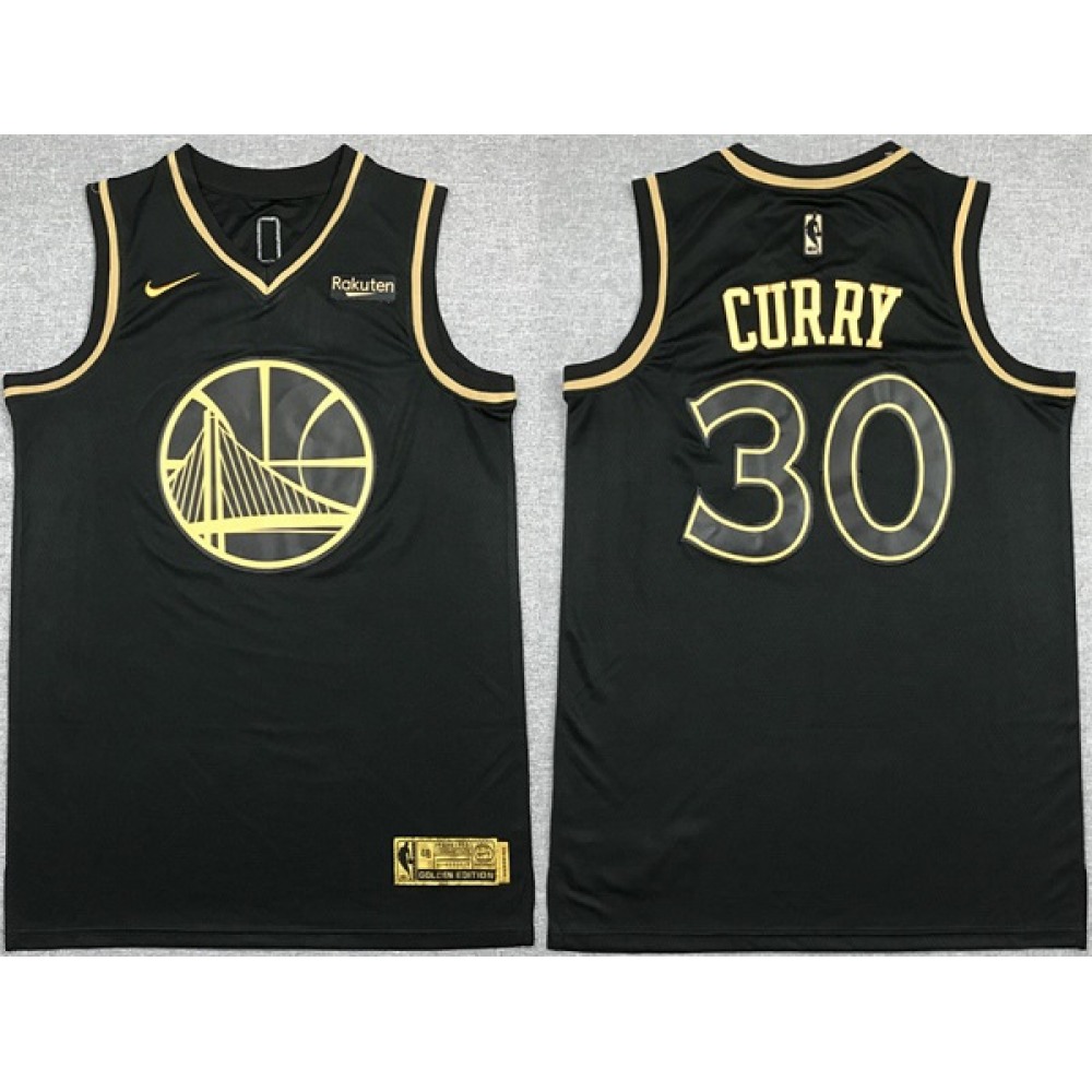 Stephen Curry30 Golden State Warriors Jersey Black - - Must-Have Jersey