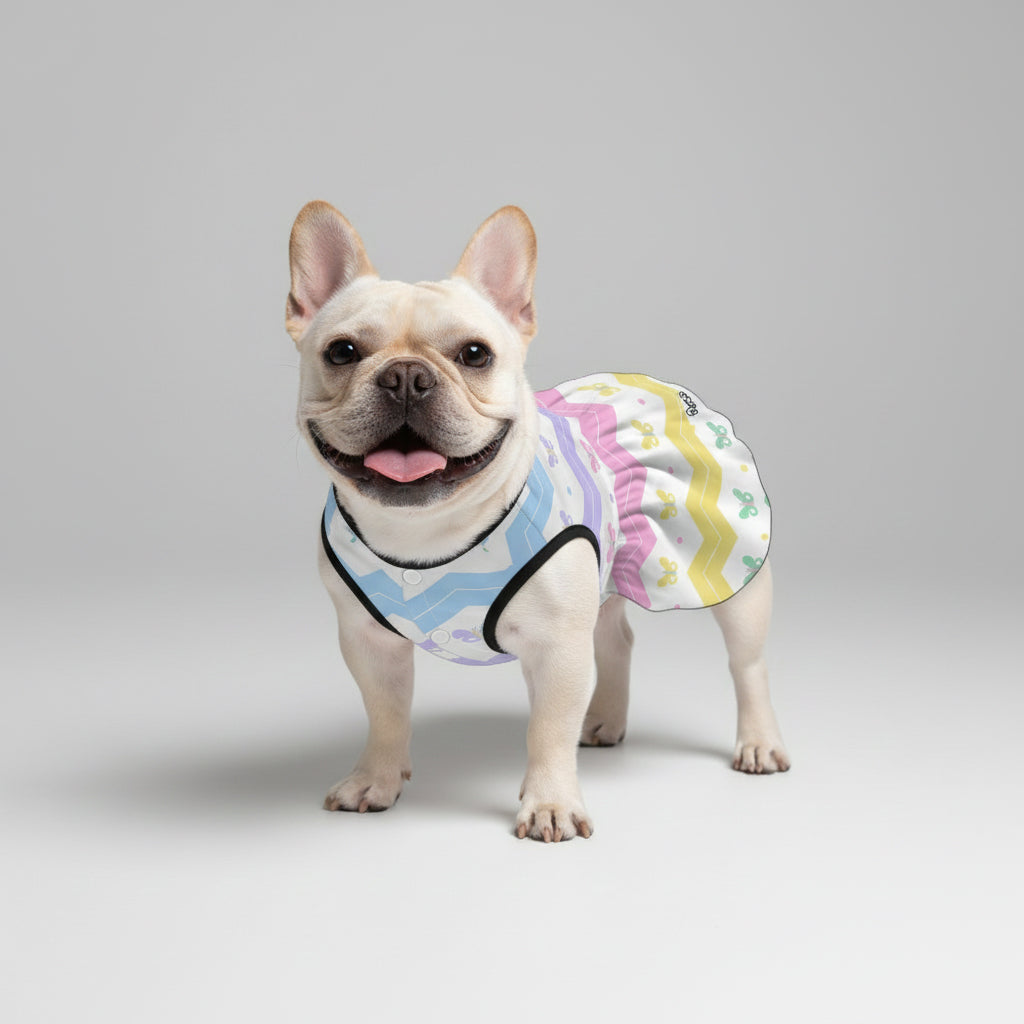 Riley - Durable French Bulldog Dresses For Females Indoor Use