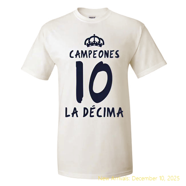 2025-2026 RM Shirt - Match Day Edition - Genuine - White Color