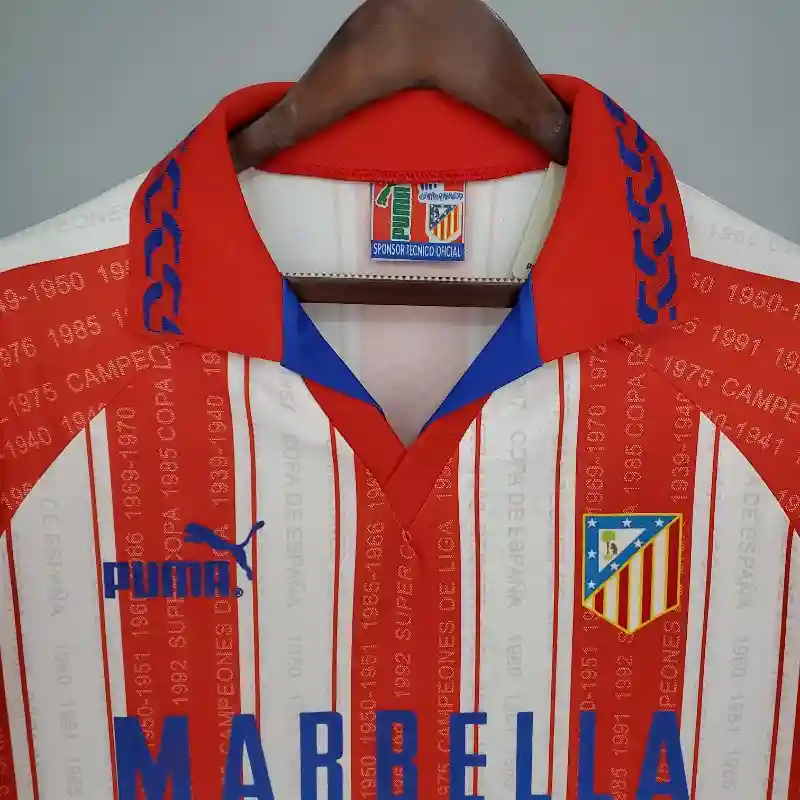 1995-1996 Atletico Madrid Jersey retro kit