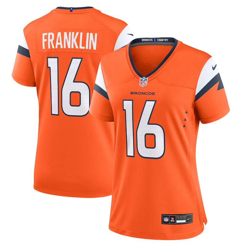 None Troy Franklin Denver Broncos Stylish Fan Apparel Football Apparel
