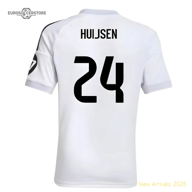 2025-2026 Real Madrid Home Shirt (Kids) (Huijsen 24)