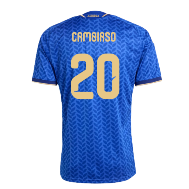 2026-2027 Italy Home Shirt (Cambiaso 20) Euro Quality Premium