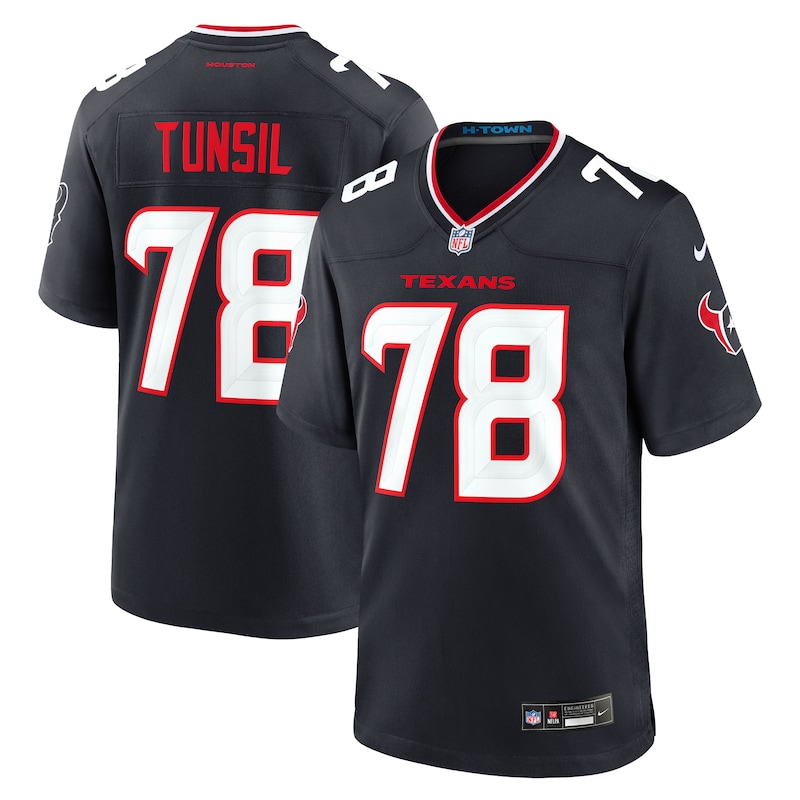 None Laremy Tunsil Houston Texans Vintage Game Jersey Game Day Wear