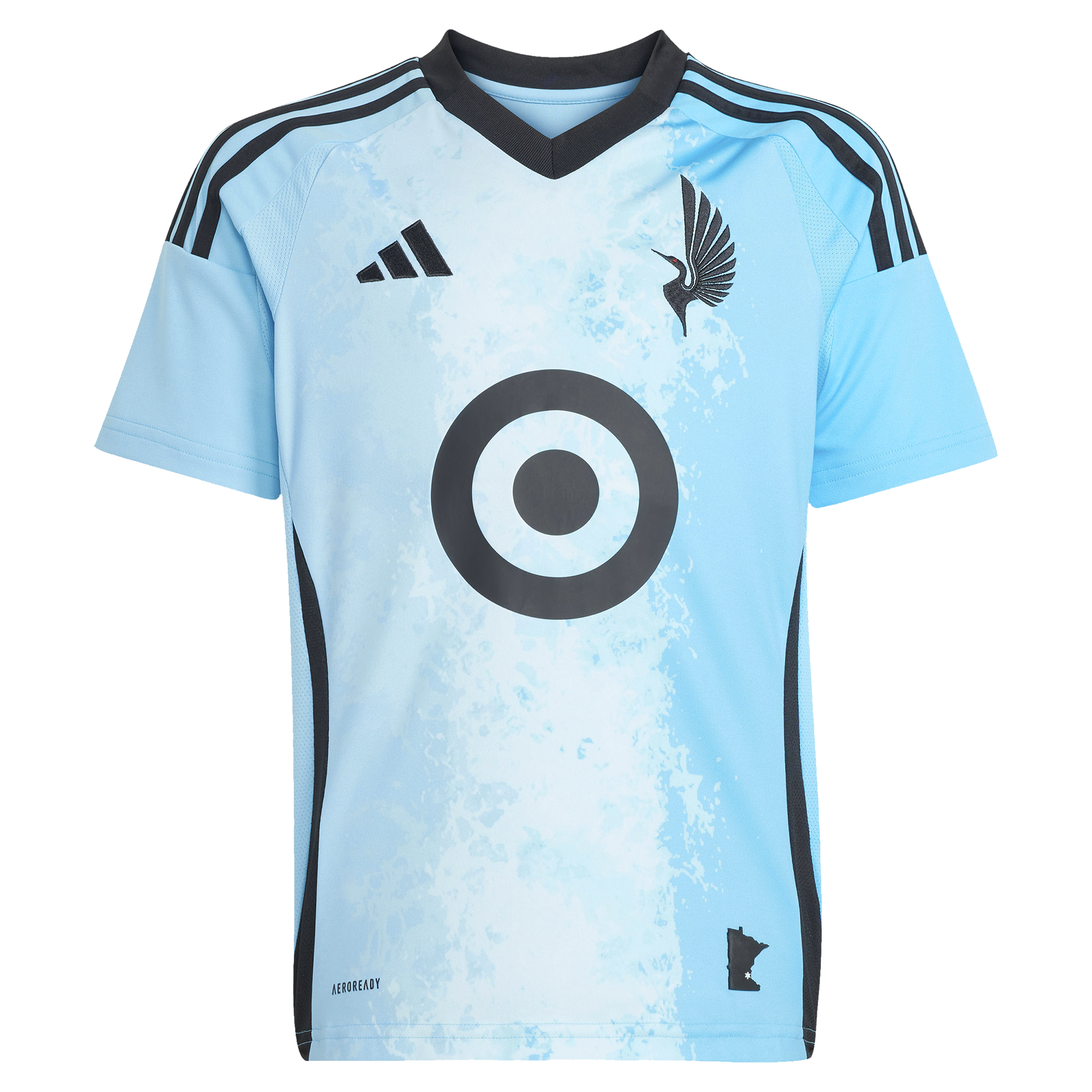 [SJH] Nectarios Triantis Minnesota United FC Youth 2025 CONVERGENCE Replica Jersey - Blue