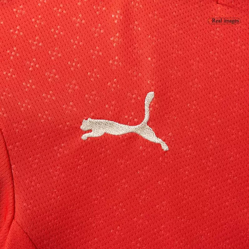 Portugal Home Soccer Jerseys Kids Kit 2025 Authentic Kit