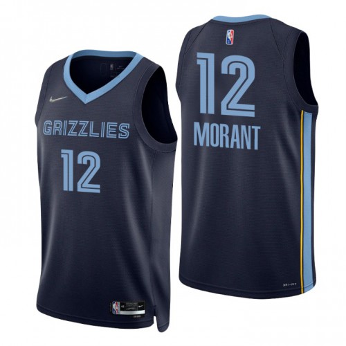 PHI Ja Morant #12 Nike Durable Jersey Quality Basketball Jersey