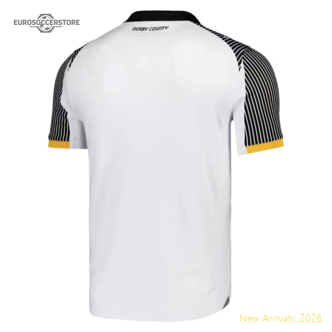 2025-2026 Derby County Home Shirt Supporter Version Player Replica