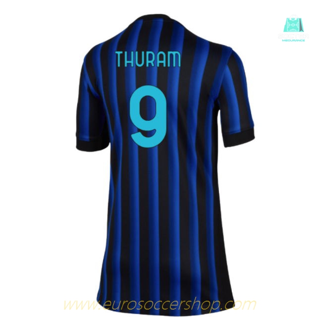 2025-2026 Inter Milan Home Shirt (Kids) (Thuram 9)