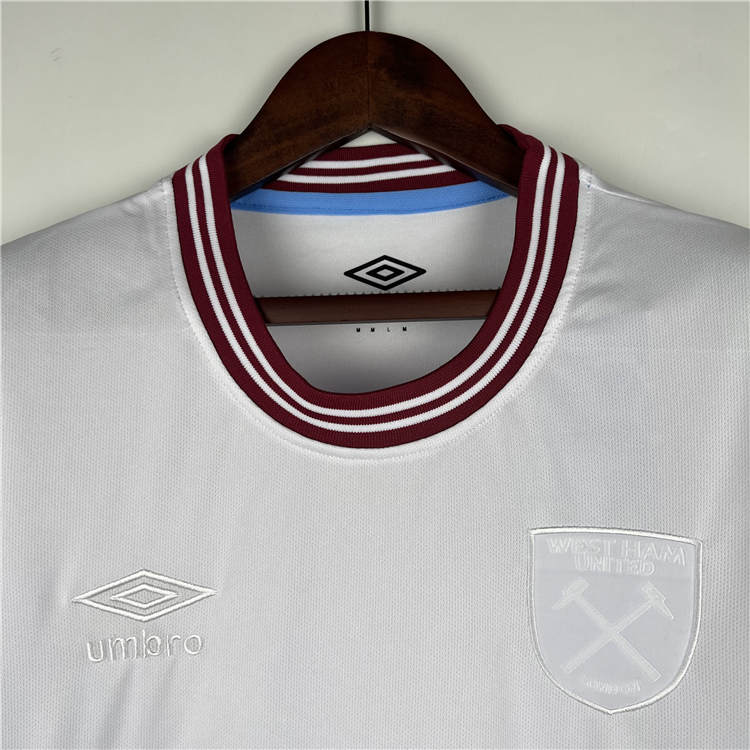 Performance Driven West Ham United 2324 Football Shirt Away White
