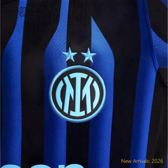 Inter Milan Children 2025 Home Jersey Shirt Football Fan Football Fan Gear