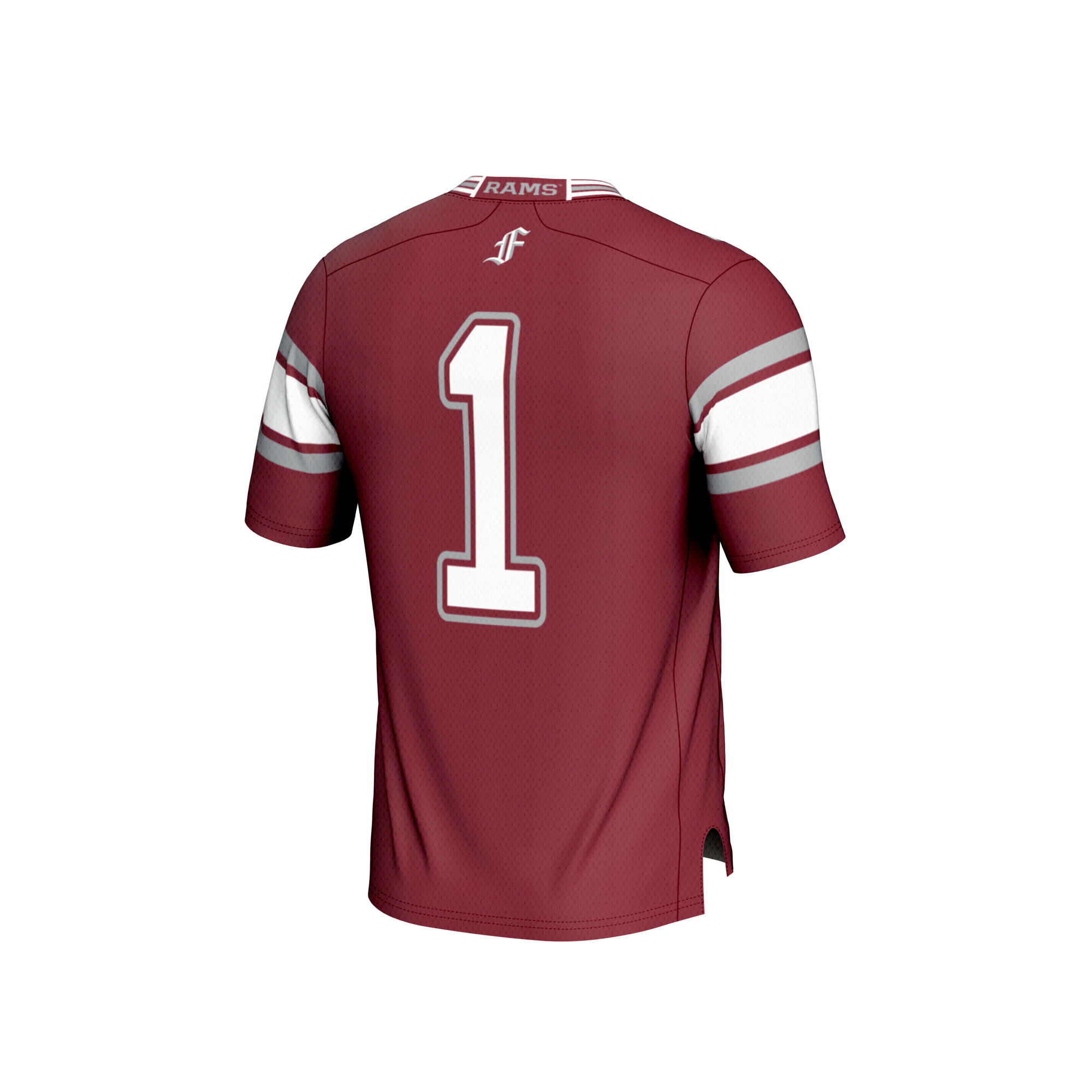 #1 Fordham Rams GameDay Greats Youth Lightweight Collegiate Football Fashion Jersey - Maroon