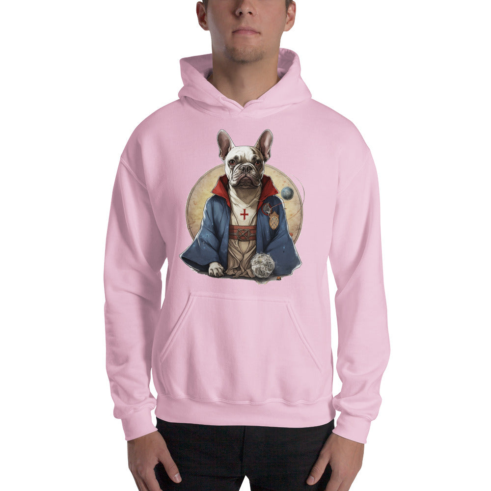 French Bulldog Frenchie Craze Unisex Hoodie Plush & Hip Attire For Dog