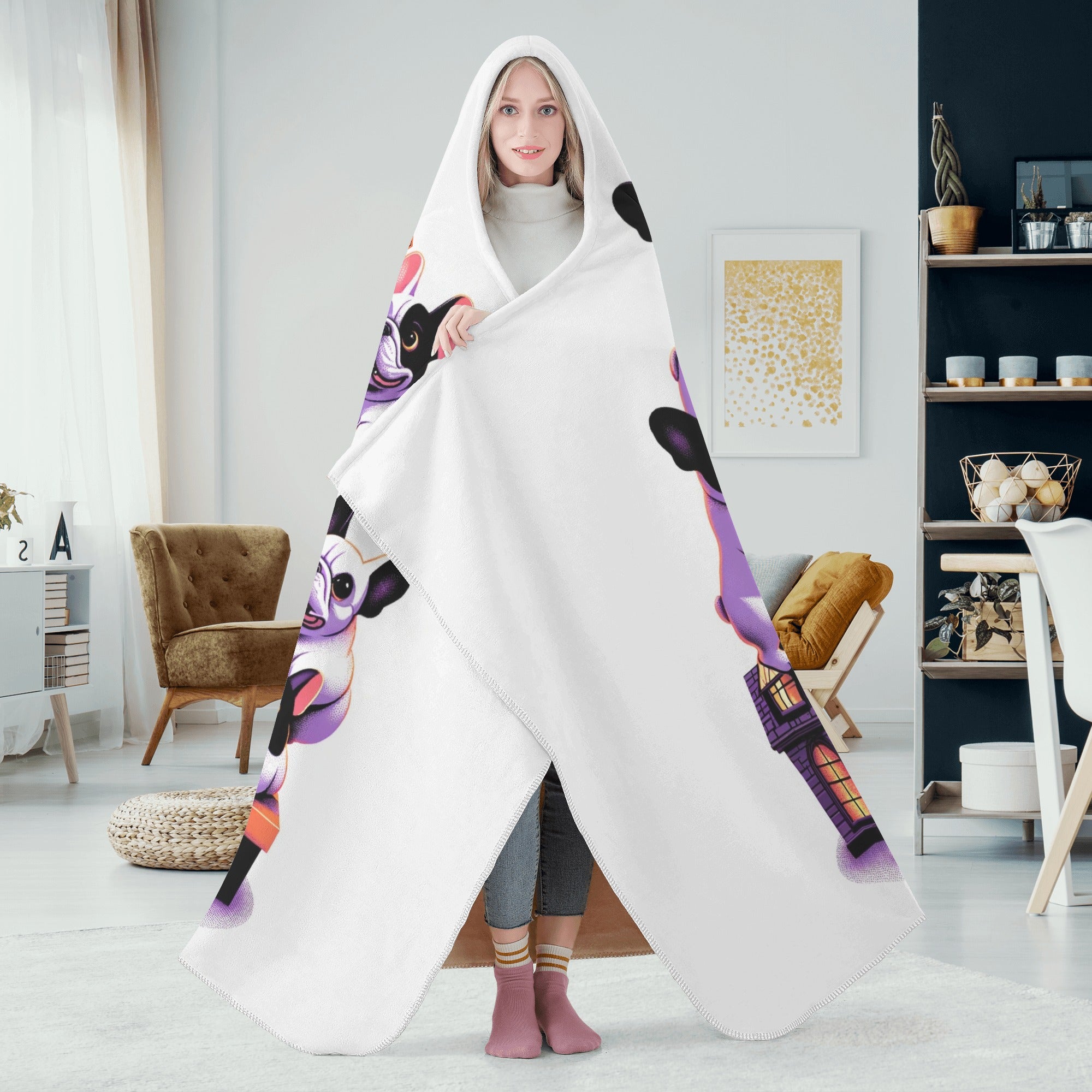 Pet-Lover Durable Oscar - Hooded Blanket for Fashion Lovers