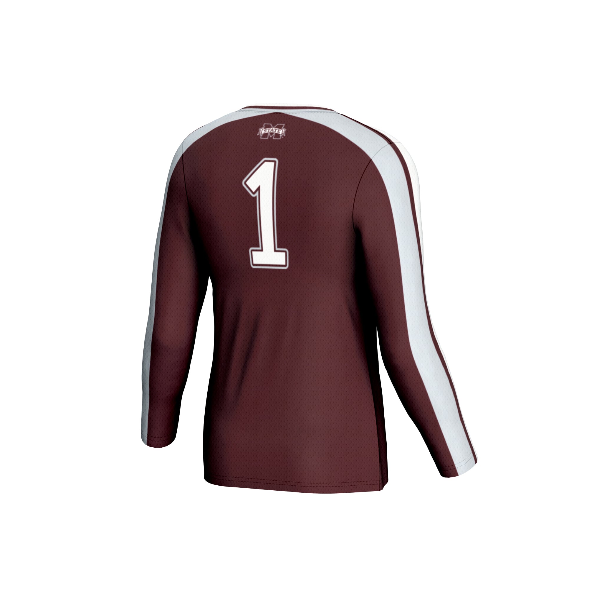 Mississippi State Bulldogs GameDay Greats Youth #1 Lightweight Volleyball Fashion Jersey - Maroon