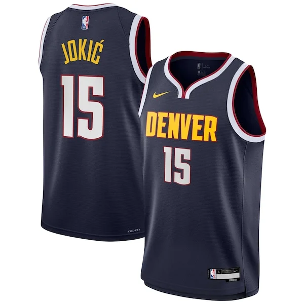 Nikola Jokic DEN Swingman Jersey - genuine trendy - Navy sports