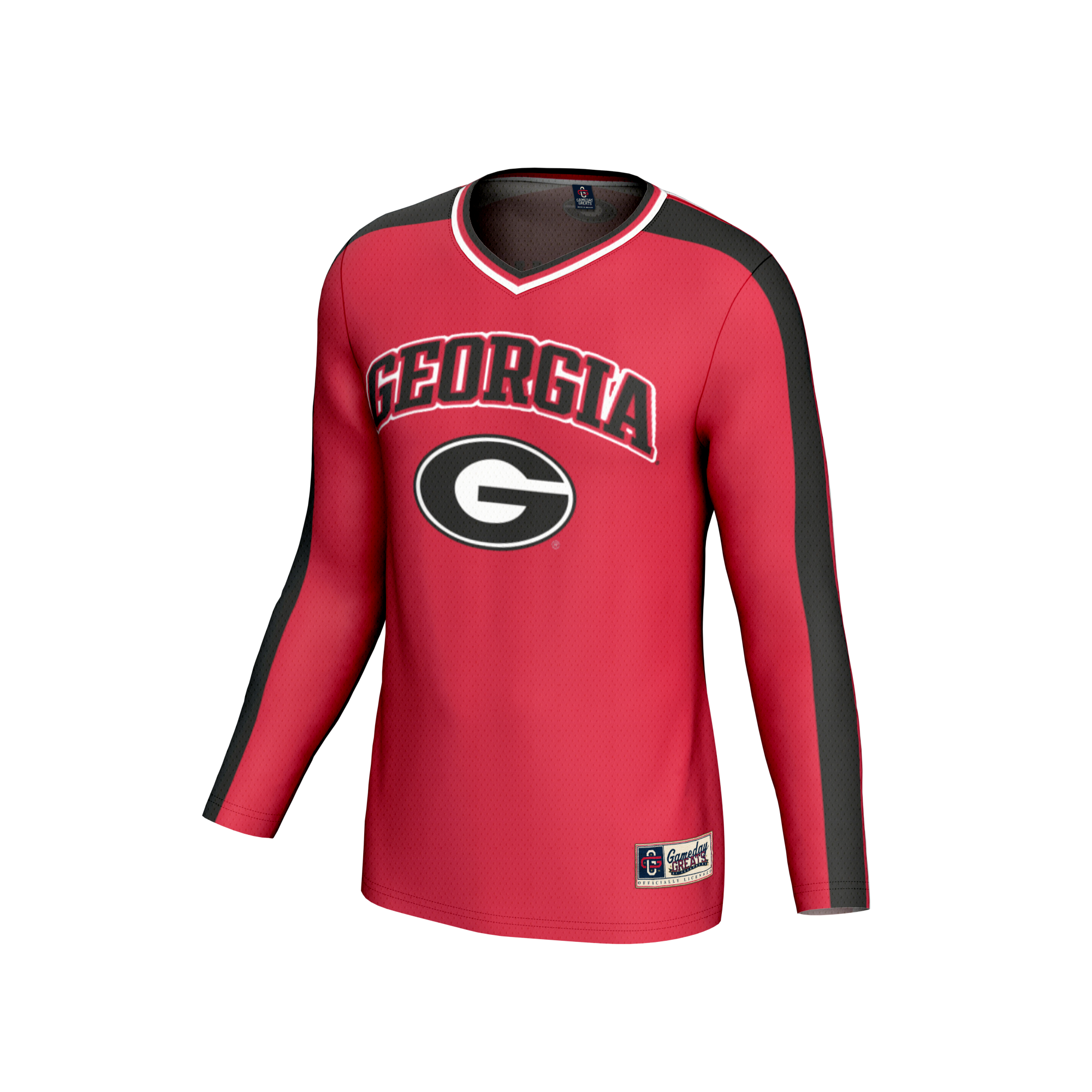 [DDG] Georgia Bulldogs GameDay Greats Unisex NIL Pick-A-Player Collegiate Women's Volleyball Lightweight Fashion Jersey - Red