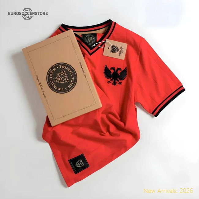 Albania 2024-2025 Home Jersey - Official Recycled Polyester