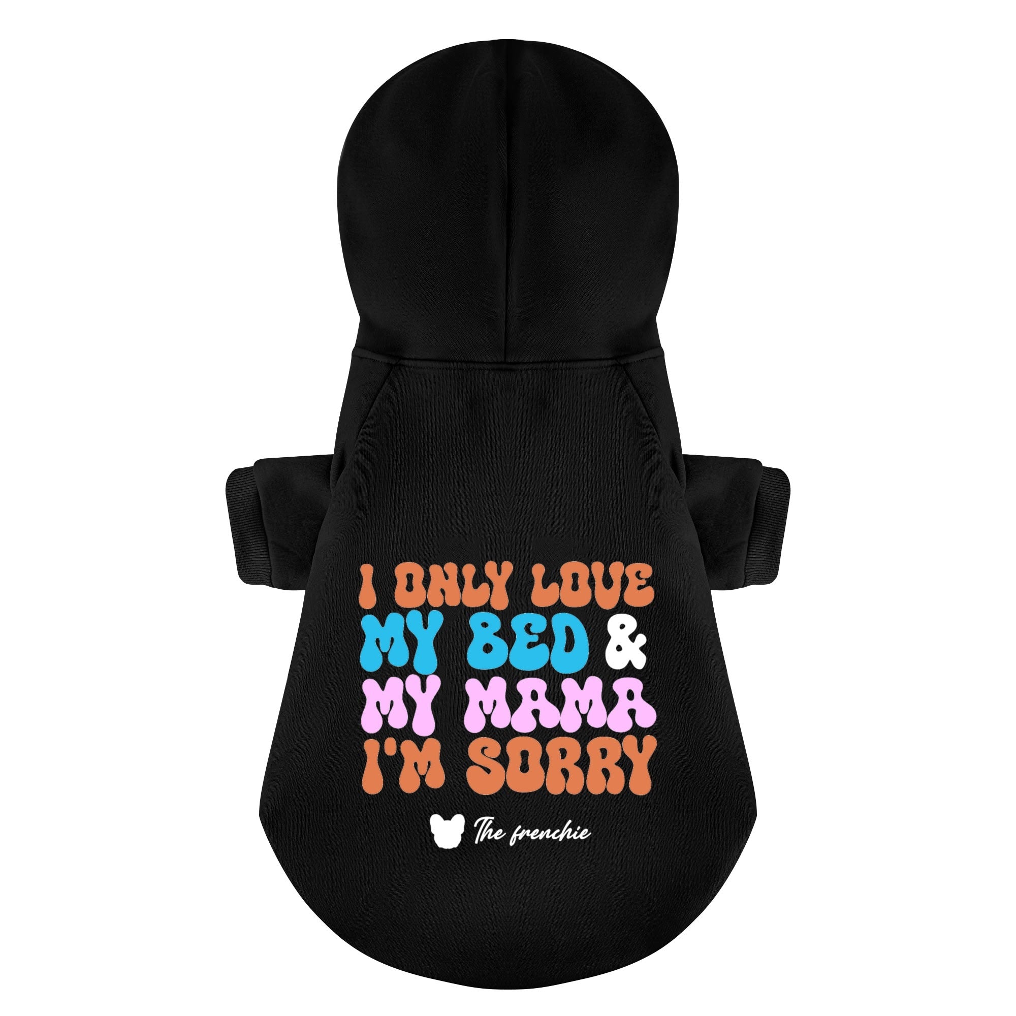 French Bulldog I Only Love Personalized French Bulldog Hoodies With