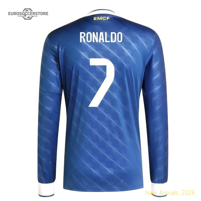 2025-2026 Real Madrid Third Top-tier Jersey Ronaldo Advanced Textile