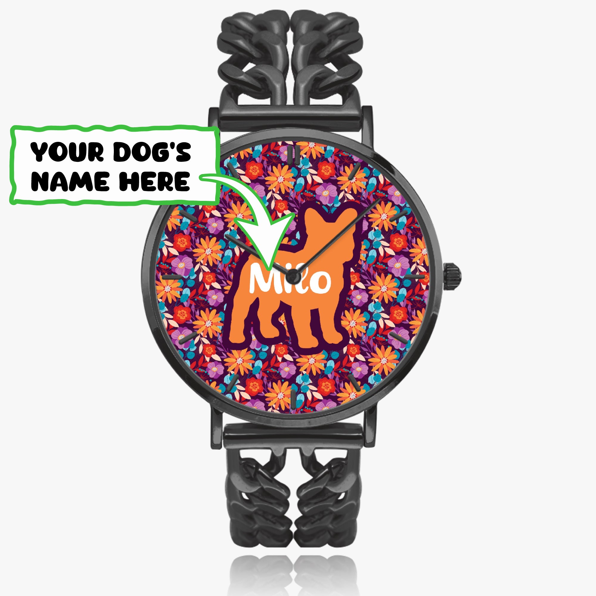 Hollow Strap Watch For Frenchie Lovers Paw Protection | Vet-recommended