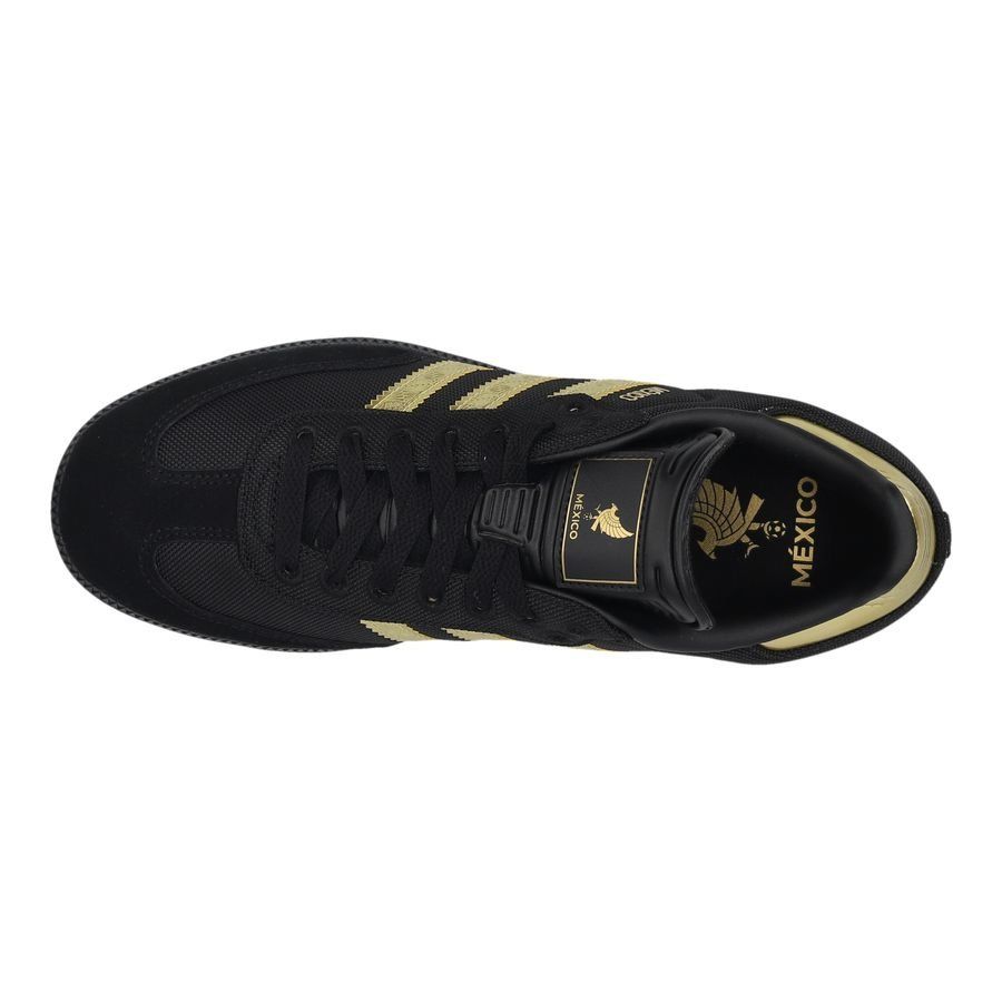Adidas Samba Mexico Gold Cup Core Jet Black/gold Metallic